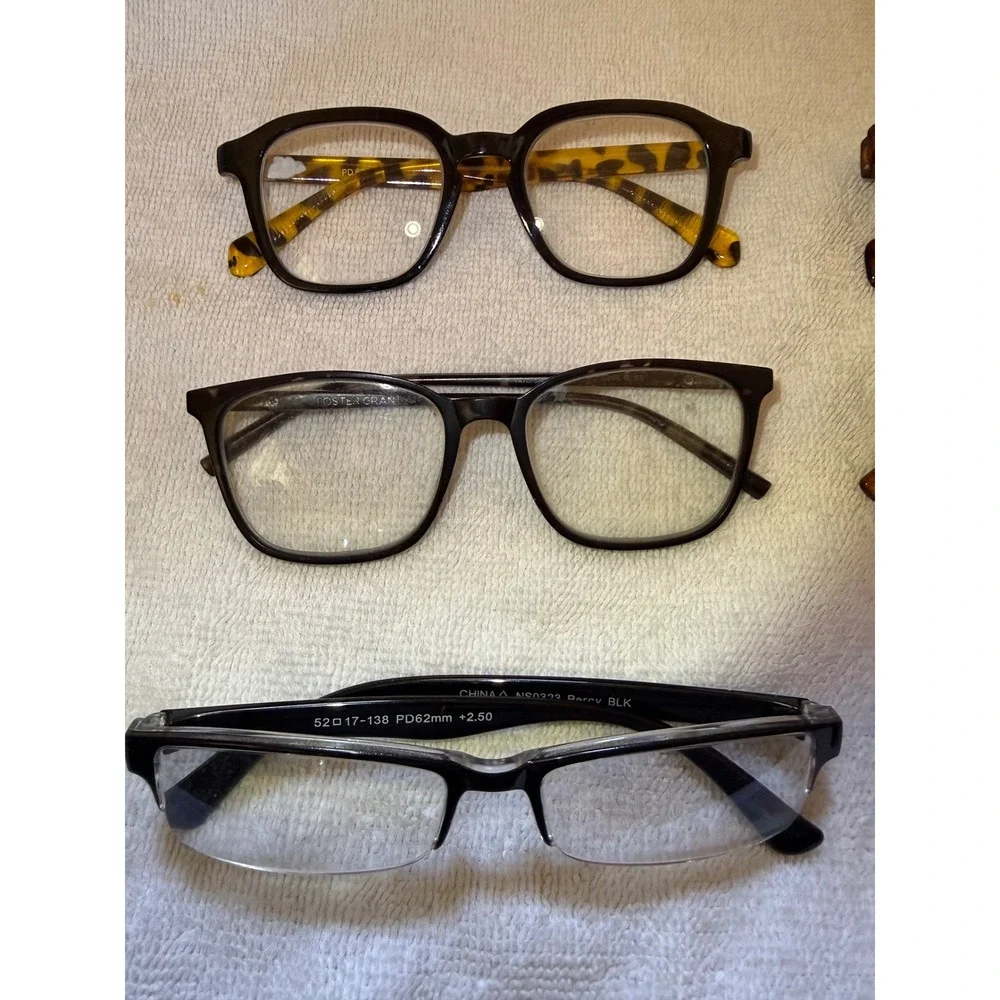 Foster‎ Grant & Other Reading Glasses Women +2.50 Multi 6 Pair Bundle Reader
